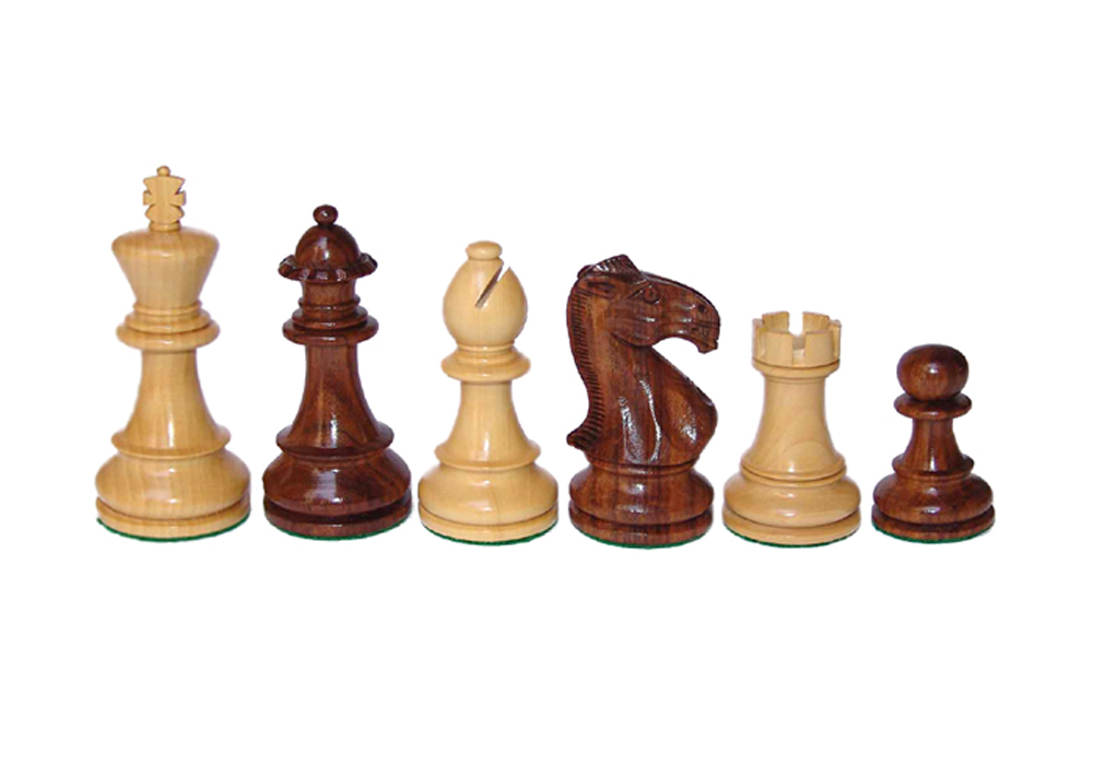JS#10502--ROSEWOOD & BOXWOOD FELTED KING SIZE -- 89 MM / 3.50" BASE DIA -- 41 MM