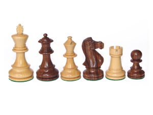 JS#10504--ROSEWOOD & BOXWOOD FELTED KING SIZE -- 88 MM / 3.50" BASE DIA -- 36 MM