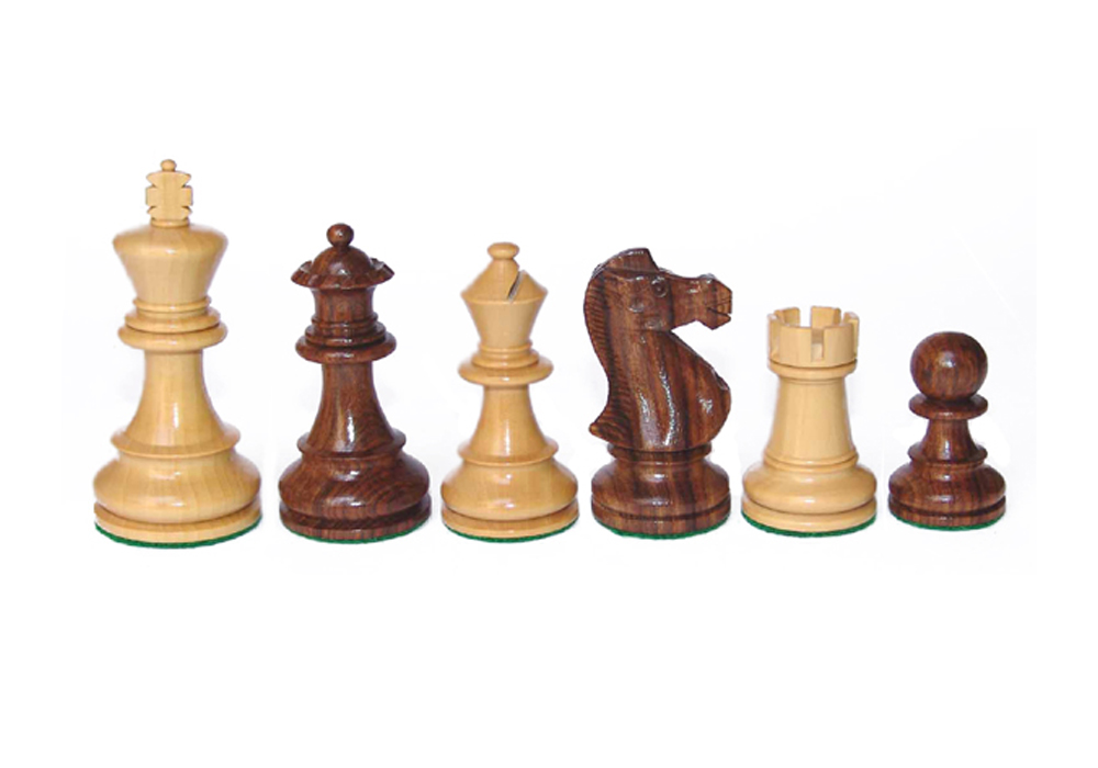 JS#10504--ROSEWOOD & BOXWOOD FELTED KING SIZE -- 88 MM / 3.50" BASE DIA -- 36 MM