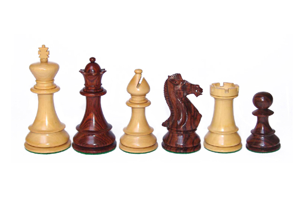 JS#10006--Rose Wood & White Wood Leather Felted King Size -- 100 Mm / 4.00" Base Dia -- 47 Mm
