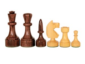 JS#10506--ROSEWOOD & BOXWOOD FELTED KING SIZE -- 95 MM / 3.75" BASE DIA -- 35 MM