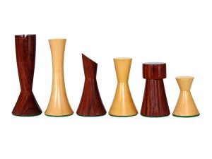 JS#11007--ROSEWOOD & BOXWOOD KING SIZE -- 88 MM / 3.50" BASE DIA -- 35 MM